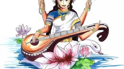 right way to worship gpddess saraswati