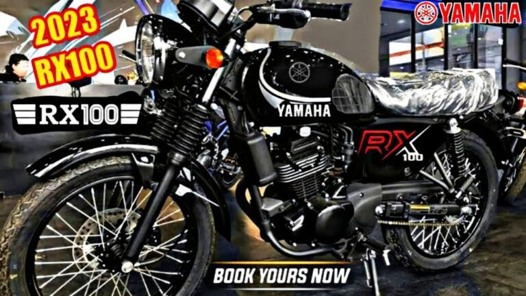 The new Yamaha RX100 has created a buzz in the market, offering a fresh look and new features.