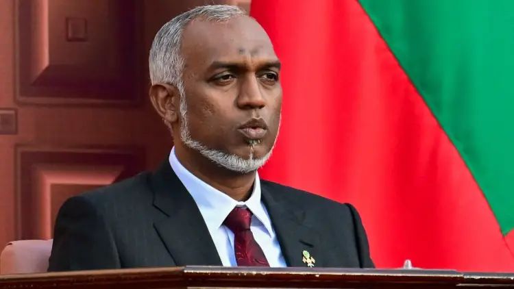 Maldives will soon reach a point without foreign military fragments: President Muzjju."