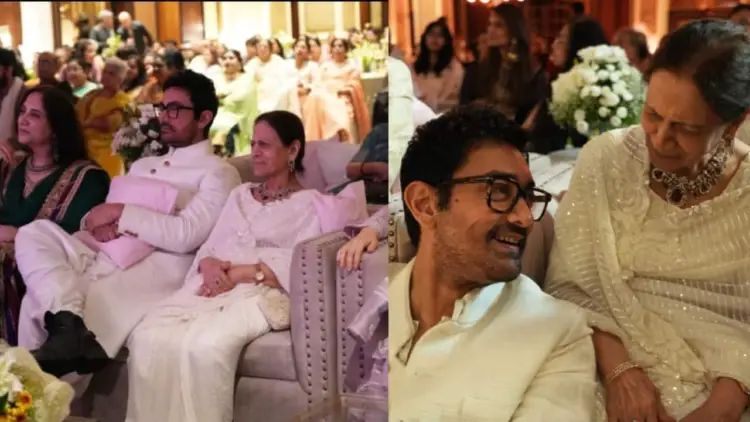 Aamir Khan celebrates his Ammi's 90th birthday with family members, see pics